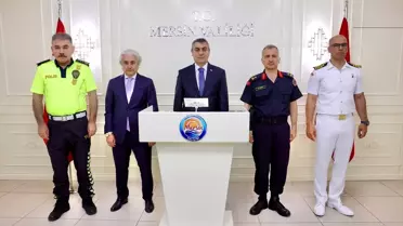 Mersin'de Asayiş Çalışmaları Değerlendirildi