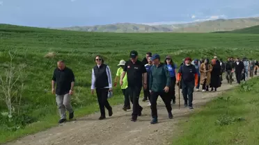 Muş'ta 7. Lale Festivali Doğa Yürüyüşü