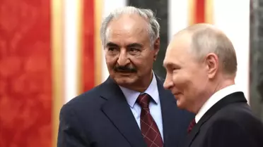 Putin, Hafter’i Kremlin'de Ağırladı