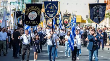 Rum bakan, EOKA'nın kanlı mirasına sahip çıkıp Girne'yi hedef gösterdi