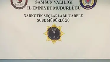 Samsun'da Uyuşturucu Operasyonu