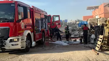 Şanlıurfa'da Depo Yangını