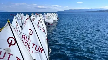 Tekirdağ'da Yelken Yarışları Düzenlendi