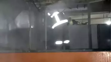 Bandırma'daki Traktör Fabrikasında Yangın Çıktı