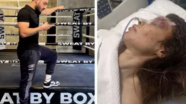 İş görüşmesine giden kadına boks hocasından bıçaklı ve yumruklu saldırı