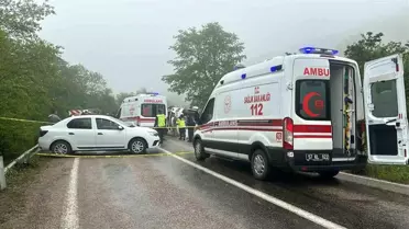Sinop'ta Tur Otobüsü Devrildi: 18 Yaralı