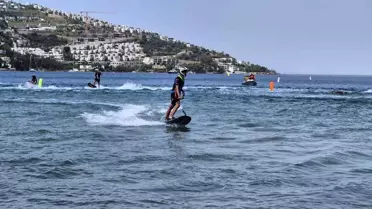 Bodrum'da Su Jeti ve MotoSurf Şampiyonası Başladı