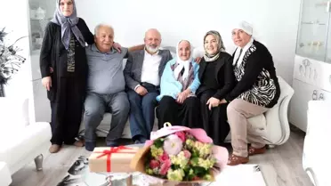 Başkan Çolakbayrakdar'dan 109 yaşındaki Şemşi Nine'ye Anneler Günü sürprizi