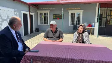 Başkan Sandıkçı'dan şehit annelerine anlamlı ziyaret