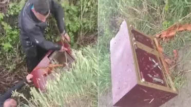 En yakınları yaşlı adamın altın dolu kasasını çaldı