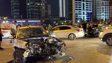 Mersin'de Trafik Kazası: 3 Yaralı