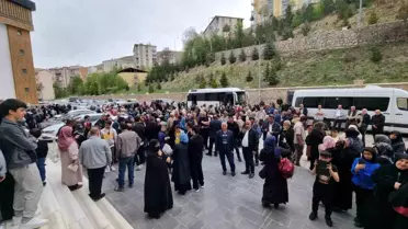 Bayburt'ta Hacı Adaylarına Uğurlama Töreni