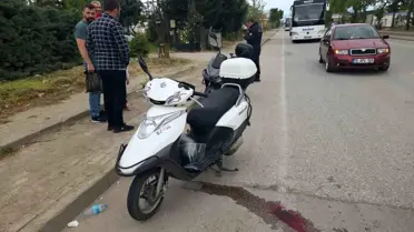 Bursa'da Motosiklet Kazası: Baba ve Oğlu Yaralandı
