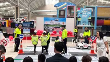 Bozüyük'te Trafik Haftası Etkinliği Yoğun İlgi Gördü