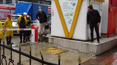 Samsun'da ATM Çevresinde Patlama Panic Yarattı