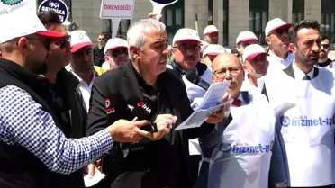 Hizmet-İş Sendikası Kütahya Belediyesi'ndeki İşten Çıkarmalara Tepki Gösterdi