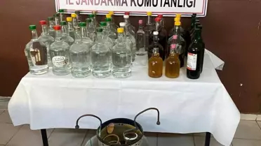 Erdek'te Kaçak Alkol Operasyonu