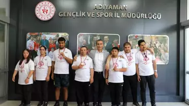 Özel Sporcular Adıyaman'ı Gururlandırdı