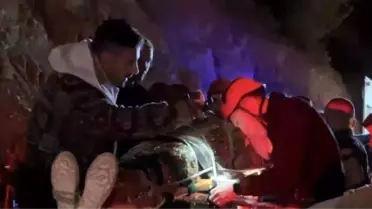 Çankırı Kalesi'nde Düşme Kazası