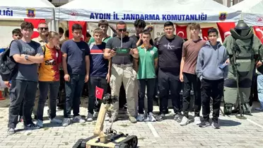 Didim'de Öğrencilere Jandarma Tanıtımı