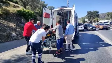 Kuşadası'nda Kaza: Sürücü Fenalaştı