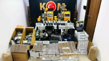 Karabük'te Kaçak Tütün Operasyonu