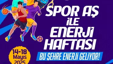 Spor A.Ş.'nin 19 Mayıs'a özel 'Enerji Haftası' etkinlikleri başladı