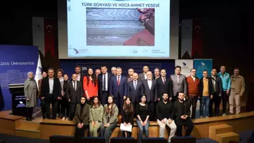 Hoca Ahmet Yesevi Anıldı