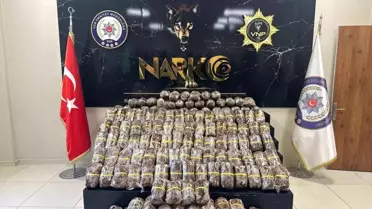 Tuşba'da 84 Kilo Esrar Ele Geçirildi