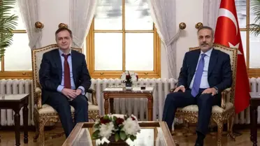 Fidan ve Rus Heyeti Görüşmesi