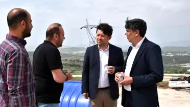Söğüt'te TOKİ Konut Projesi İnşaat Çalışmaları Devam Ediyor