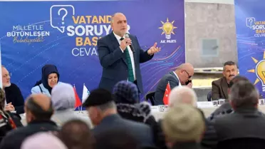 Başkan Sandıkçı, Karşıyaka Mahallesi'nde Vatandaşlarla Buluştu