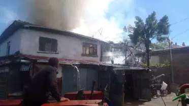 Kavak Köyü'nde Yangın Paniği