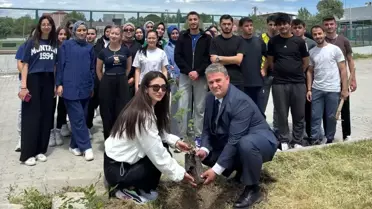 Gediz'de Ağaçlandırma Etkinliği