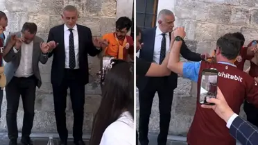 TFF Başkanı Hacıosmanoğlu'nun horon teptiği anlar