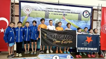 Yunusemre Belediyespor Yüzücüleri Rize'de Madalyalara Doydu