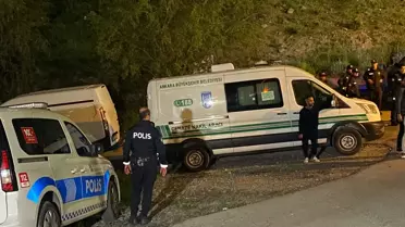 Ankara'da, dere yatağında bıçaklanmış halde ölü bulundu