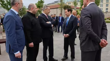 Bakan Fidan ve ABD'li mevkidaşı arasında samimi sohbet