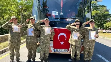 Silivri'de Engelliler Haftası Kapsamında Temsili Askerlik Töreni Düzenlendi