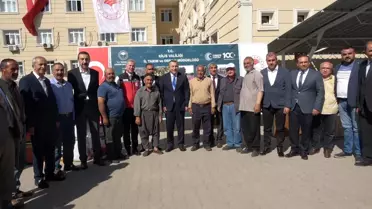 Kilis'te Çiftçilere Ekipman Desteği
