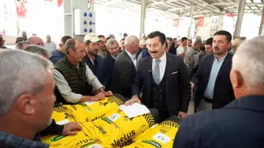 Yenişehir'den Çiftçilere Tarihi Tohum Desteği