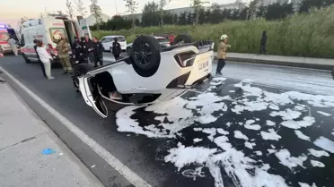 Beylikdüzü'nde Trafik Kazası: 3 Yaralı
