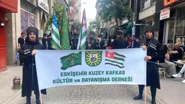 Çerkes Soykırımı Yürüyüşü Eskişehir'de Gerçekleşti