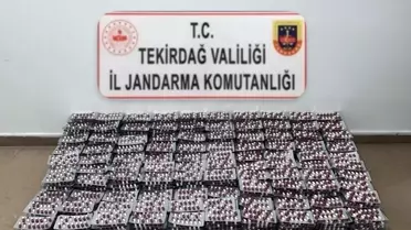 Tekirdağ'da Kaçak Silah ve Uyuşturucu Operasyonu