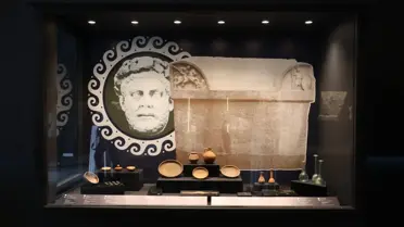 Çukurbağ Rölyefleri Sergilendi