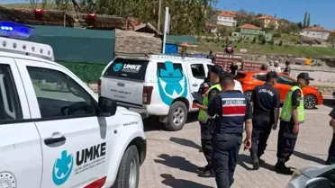 Aksaray'da Dede ve Torun Suya Düştü