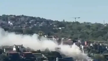 Sarıyer'de Ahşap Binada Yangın