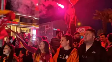 Galatasaray Şampiyonluğunu Tekirdağ'da Kutladı