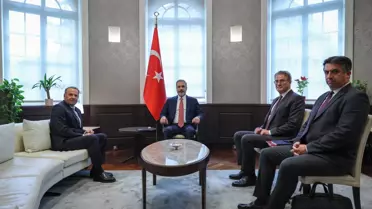 Hakan Fidan Layic'i kabul etti