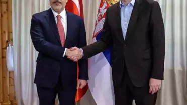 Fidan ve Vucic'ten Çalışma Yemeği
